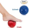 2er-Pack harte Massagebälle mit Stacheln – Produktbild-Vorschau 2