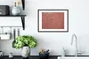MuchoWow® MuchoWow® Gerahmtes Poster Verwitterte rosa Wand Produktbild-Vorschau 4
