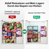 Gefrierkorb, Aufbewahrungsbox, 5er Set Stapelbare Produktbild-Vorschau 3