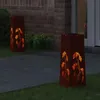 vidaXL Solar LED Weg Licht 2 stk. Warmes Weiß 18 x 18 x 50 Produktbild-Vorschau 3