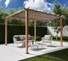 Hliníková pergola Florida 11x11 světle hnědá HxŠxV Náhled obrázku produktu 17