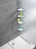 WENKO Teleskop Regal Eck Regal Dusche Ecke mit 4 Ablagen Produktbild-Vorschau 8