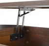 A close-up view of the lifting mechanism of a wooden coffee table. Produktbild-Vorschau