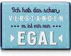 LANOLU Kühlschrankmagnete lustig- Ist mir egal - lustige Produktbild-Vorschau 1