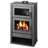 Kaminofen mit Backfach Victoria Triumph F, schwarz mit Produktbild-Vorschau 1