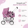 Smarty Kinderwagen Mini-Kuschelwagen Jeans roze - met Productafbeelding-voorbeeld 8