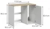 Wasmachinekast Vicco Viktor Wit/Artisanaal eiken 113.6 x Productafbeelding-voorbeeld 2