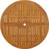 vidaXL Klappbarer Gartentisch 110 cm Massivholz Akazie Produktbild-Vorschau 5
