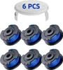 6er-Pack Bobine Fil Coupe Bordure-Ersatzteile für Ryobi One Produktbild-Vorschau 1