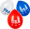 USA Luftballons 6 Stück 25 cm - Einheitsgröße Produktbild-Vorschau 1