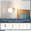 ZMH nástěnné světlo zlaté interiérové nástěnné svítidlo Náhled obrázku produktu 3