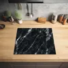 KitchenYeah© Herdabdeckplatte Marmor - Schwarz - Luxus , Produktbild-Vorschau 2