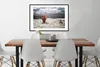 MuchoWow® Gerahmtes Poster Schottischer Highlander - Schnee Produktbild-Vorschau 3