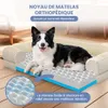 Lit orthopédique pour chien ELONEO, taille M - Crème Voir les images du produit 2