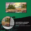 Wandbild Leinwand Bilder Wanduhr Kunstdruck 60x30 Gemälde Produktbild-Vorschau 5