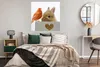 MuchoWow® Poster Tiere - Kaninchen - Vogel 100x100 cm - Produktbild-Vorschau 4