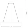 Ideal Lux LED Pendelleuchte Oracle Ø 70cm Schwarz 222110 Produktbild-Vorschau 6
