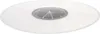 A white splash guard for a blender or mixer. Produktbild-Vorschau