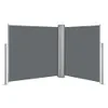 vidaXL Store latéral extensible Anthracite 120 x 600 cm Voir les images du produit 1