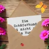 Mr. & Mrs. Panda Grußkarte Spruch Schäferhund Freund - Weiß Produktbild-Vorschau 3
