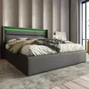MODFU Boxspringbett Hydraulisches 160 x 200 cm mit Produktbild-Vorschau 2