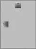Two square metal objects with handles are placed on a light gray background. Produktbild-Vorschau
