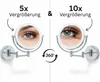 Libaro LED Kosmetikspiegel Modena Vergrößerungsspiegel (5x Produktbild-Vorschau 3