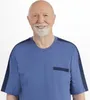 Martel - Robert - Pyjama - Marineblau - 100 % Baumwolle Produktbild-Vorschau 2