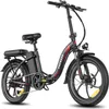 A studio shot of a black electric bicycle against a white background. Produktbild-Vorschau