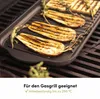 Hoffmann Grillplatte eckig 37x23 cm Aluguss Antihaft Produktbild-Vorschau 9