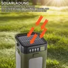 Solar Campinglampe LED klappbar, 2000mAh Akku, USB-C & Produktbild-Vorschau 4