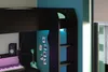 Lit enfant mezzanine combiné avec LED Gamer ONLINE - 90 x Voir les images du produit 4