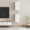 vidaXL Szafki pod telewizor 2 szt. Biały 30,5x30x60 cm Podgląd zdjęcia produktu 3