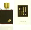A bottle of Carolina Herrera CH Men Eau de Toilette and its packaging are displayed against a white background. Podgląd zdjęcia produktu