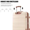 Flieks 5-tlg. Hartschalenkoffer Gepäckset beige mit Produktbild-Vorschau 7