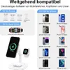 4-in-1 Ladegerät mit Nachtlicht, 23W Magnetische Produktbild-Vorschau 2
