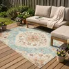 Volero - Vintage Gartenteppich - Santo Mandala Hellblau - Produktbild-Vorschau 1