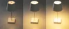 Lampada da tavolo a LED 26cm, bianca 3xAA A, dimmerabile, Anteprima dell’immagine prodotto 5