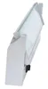 A side view of a silver LED light fixture. Anteprima dell’immagine prodotto