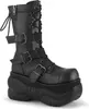 BOXER-230 Uni Boots von DemoniaCult, Schwarz EU 44, US 12 Produktbild-Vorschau 1