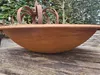 Edelrost Schale Sabrina mit Rand, 56 cm Produktbild-Vorschau 2