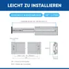 GTV H53 Schubladenschienen Vollauszüge Schubladenauszüge - Produktbild-Vorschau 3