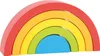 Blocchi da costruzione in legno arcobaleno Anteprima dell’immagine prodotto 3