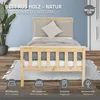 ML-Design dřevěná postel dětská postel 90x200 cm přírodní s Náhled obrázku produktu 2