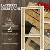 Outsunny Getränkekistenregal für 3 Getränkekisten Produktbild-Vorschau 7