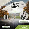 tillvex® Alu Sonnenschirm Rechteckig Ø 330 cm Beige + Produktbild-Vorschau 7
