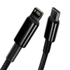 Cavo Usb-C Do Lightning Baseus Tungsteno Oro, 20W, 5A, Pd, Anteprima dell’immagine prodotto 4