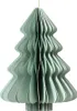 Kaemingk Weihnachtsanhänger Tannenbaum Mintgrün Glitter & Produktbild-Vorschau 3
