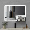 Puluomis koupelnové zrcadlo s osvětlením bez mlhy 80x60, s Náhled obrázku produktu 1