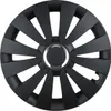 4x 14" Zoll Radkappen Schwarz Radzierblenden Radblenden SKY Produktbild-Vorschau 3